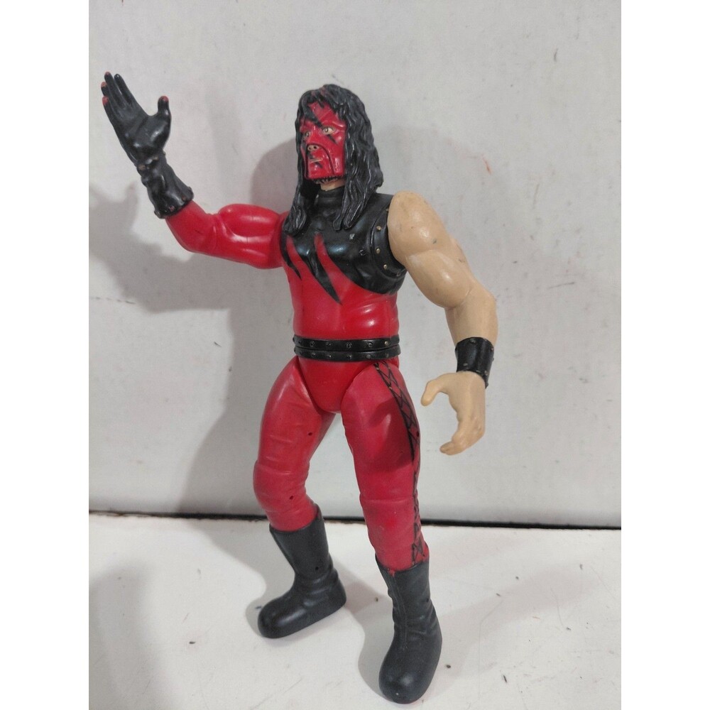 Jakks Pacific WWE WWF Power Slam Masked Kane Glen Jacobs Wrestling Figure